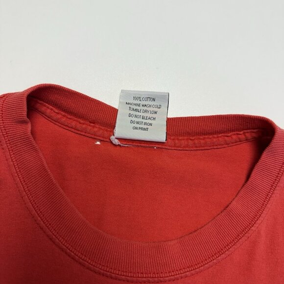 Vintage Moondoggies Beach Club Pismo T Shirt Mens 2XL 26x28.5 Y2K Surf - Picture 15 of 16